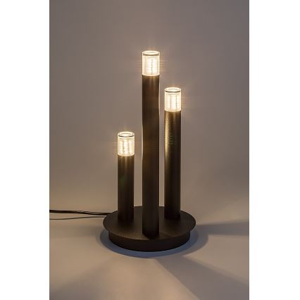 Rabalux - Stolní lampa 3xG9/5W/230V černá