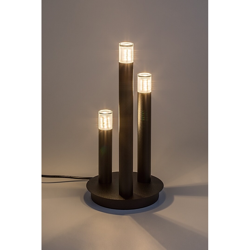 Rabalux - Stolní lampa 3xG9/5W/230V černá
