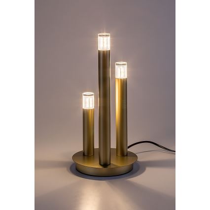 Rabalux - Stolní lampa 3xG9/5W/230V zlatá