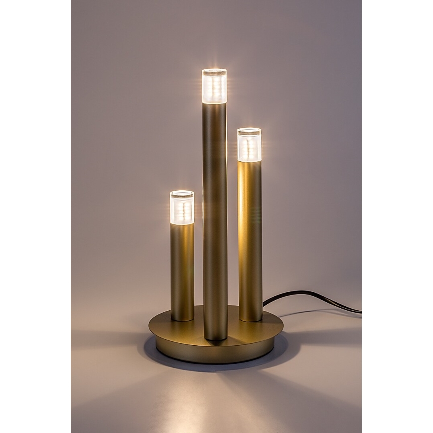 Rabalux - Stolní lampa 3xG9/5W/230V zlatá