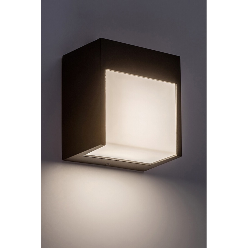 Rabalux - LED Venkovní nástěnné svítidlo LED/12W/230V černá IP54