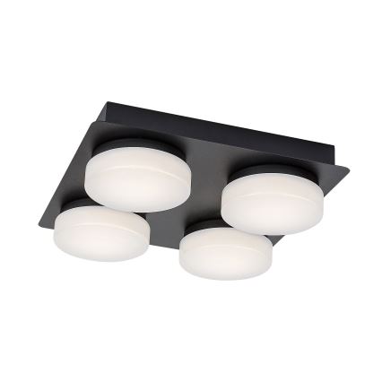 Rabalux - LED Stropní koupelnové svítidlo 4xLED/5,2W/230V IP44 černá