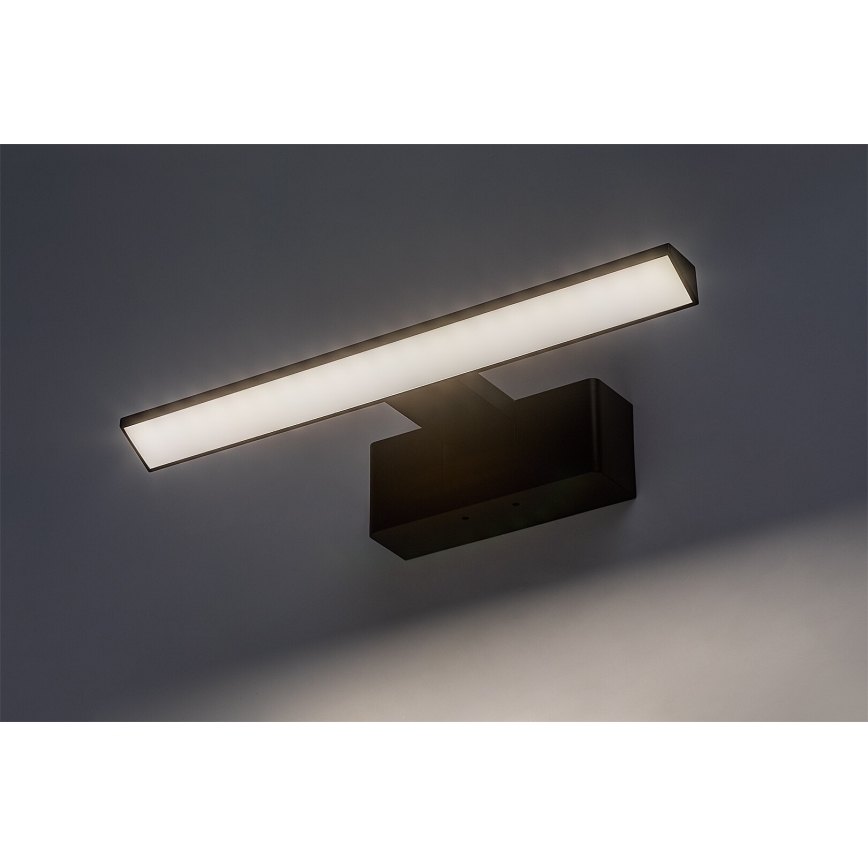Rabalux - LED Koupelnové osvětlení zrcadla LED/6W/230V IP44 30 cm černá