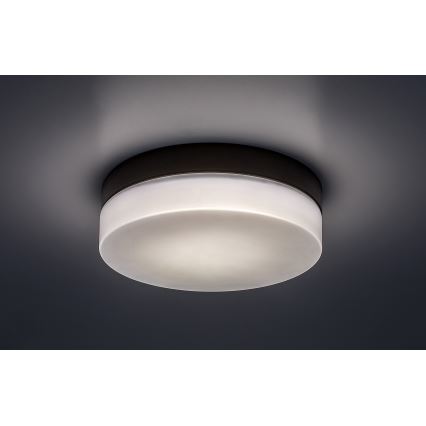 Rabalux - LED Koupelnové stropní svítidlo LED/15W/230V IP44 4000K pr. 23 cm černá