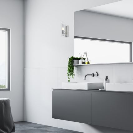 Rabalux - Koupelnové nástěnné svítidlo 1xE14/12W/230V IP44 lesklý chrom