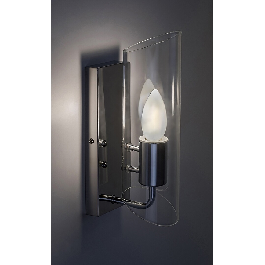 Rabalux - Koupelnové nástěnné svítidlo 1xE14/12W/230V IP44 lesklý chrom