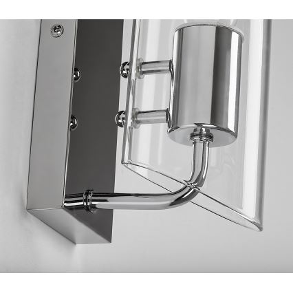 Rabalux - Koupelnové nástěnné svítidlo 1xE14/12W/230V IP44 lesklý chrom