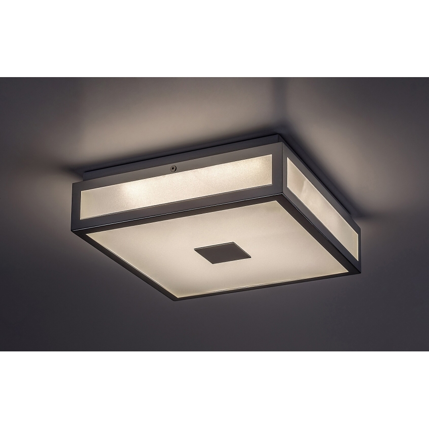 Rabalux - LED Koupelnové stropní svítidlo LED/18W/230V IP44 30x30 cm bílá