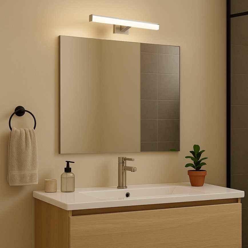 Rabalux - LED Koupelnové osvětlení zrcadla LED/6W/230V IP44 40 cm lesklý chrom