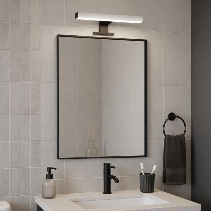 Rabalux - LED Koupelnové osvětlení zrcadla LED/6W/230V IP44 40 cm černá