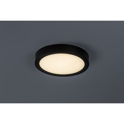 Rabalux - LED Koupelnové stropní svítidlo LED/24W/230V pr. 22 cm IP44 černá