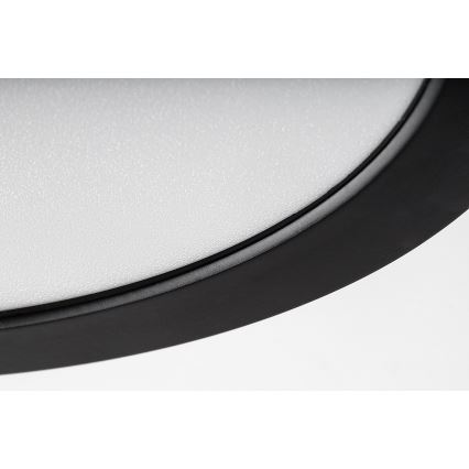 Rabalux - LED Koupelnové stropní svítidlo LED/24W/230V pr. 22 cm IP44 černá