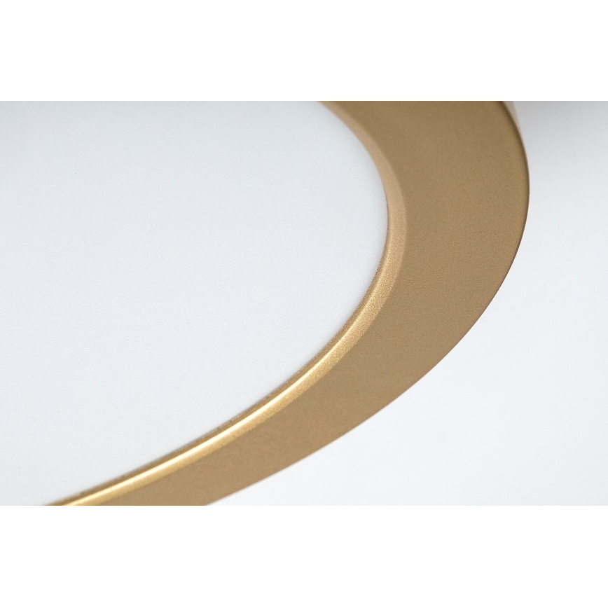 Rabalux - LED Koupelnové stropní svítidlo LED/24W/230V pr. 22 cm IP44 zlatá