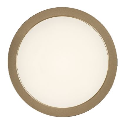 Rabalux - LED Koupelnové stropní svítidlo LED/24W/230V pr. 22 cm IP44 zlatá