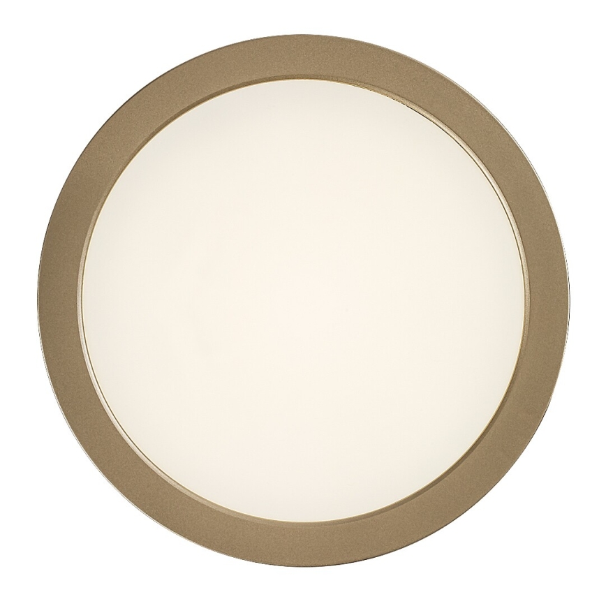 Rabalux - LED Koupelnové stropní svítidlo LED/24W/230V pr. 22 cm IP44 zlatá