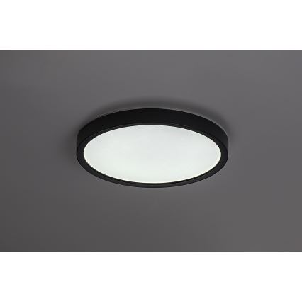 Rabalux - LED Koupelnové stropní svítidlo LED/18W/230V 3000/4000/6000K pr. 29 cm IP44 černá