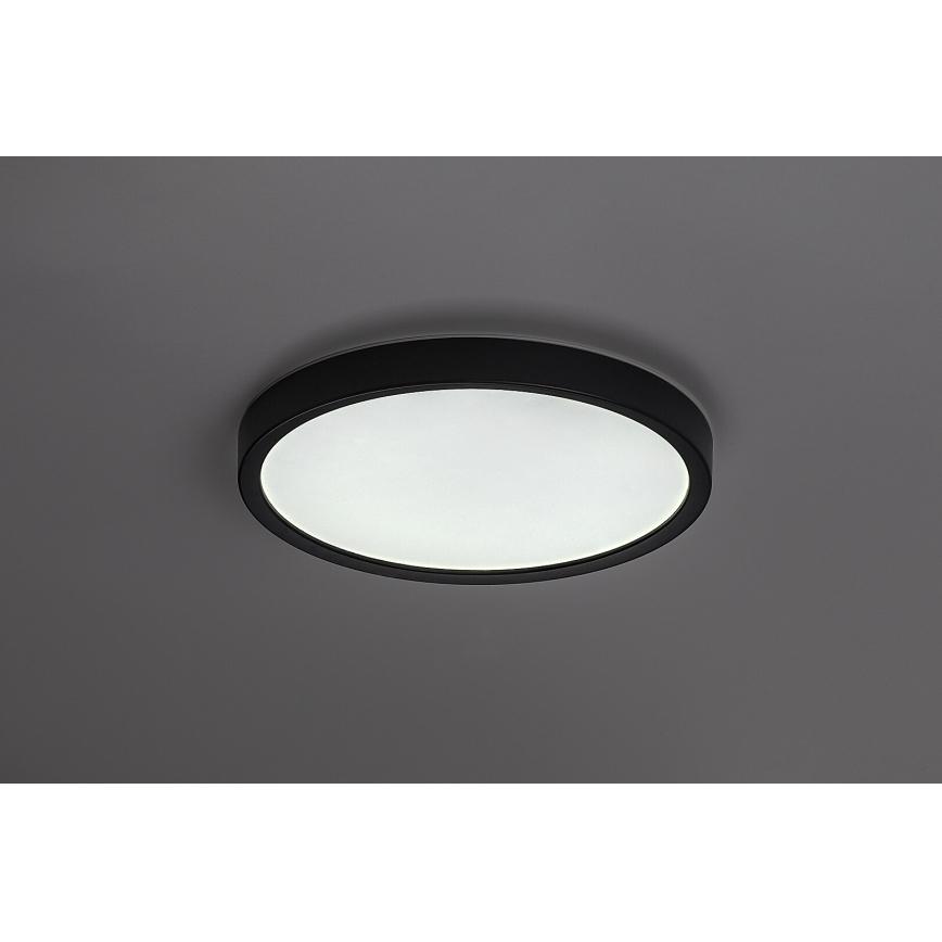 Rabalux - LED Koupelnové stropní svítidlo LED/18W/230V 3000/4000/6000K pr. 29 cm IP44 černá