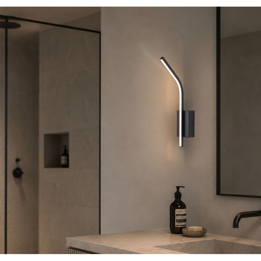 Rabalux - LED Koupelnové nástěnné svítidlo LED/10W/230V 4000K IP44 černá