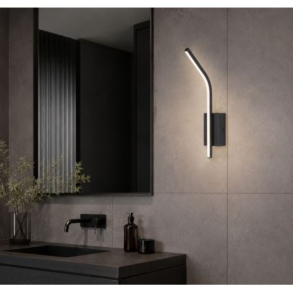 Rabalux - LED Koupelnové nástěnné svítidlo LED/10W/230V 4000K IP44 černá