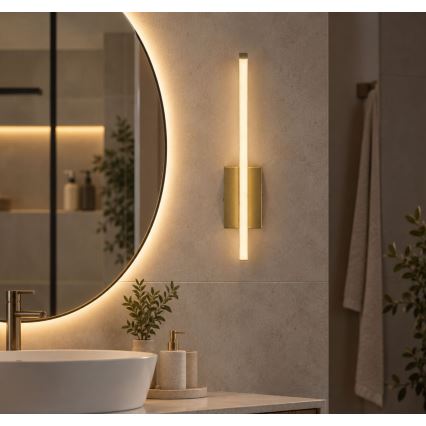 Rabalux - LED Koupelnové nástěnné svítidlo LED/10W/230V 4000K IP44 zlatá