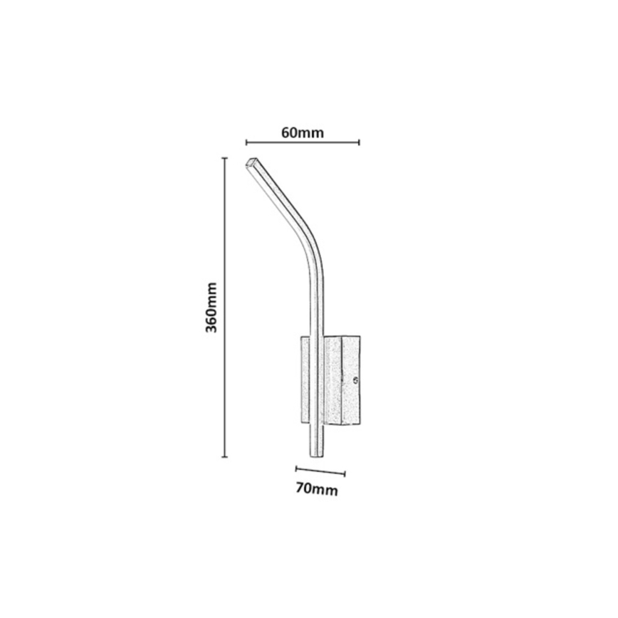 Rabalux - LED Koupelnové nástěnné svítidlo LED/10W/230V 4000K IP44 zlatá