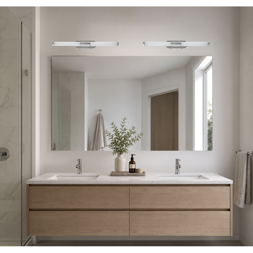 Rabalux - LED Koupelnové osvětlení zrcadla LED/6W/230V IP44 40 cm lesklý chrom