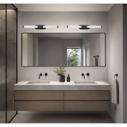 Rabalux - LED Koupelnové osvětlení zrcadla LED/6W/230V IP44 40 cm černá