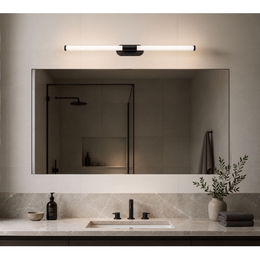 Rabalux - LED Koupelnové osvětlení zrcadla LED/8W/230V IP44 60 cm černá
