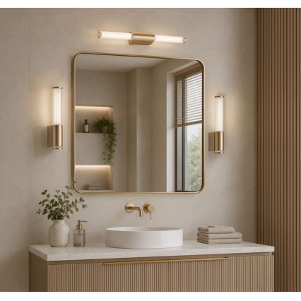 Rabalux - LED Koupelnové osvětlení zrcadla LED/8W/230V IP44 40 cm zlatá