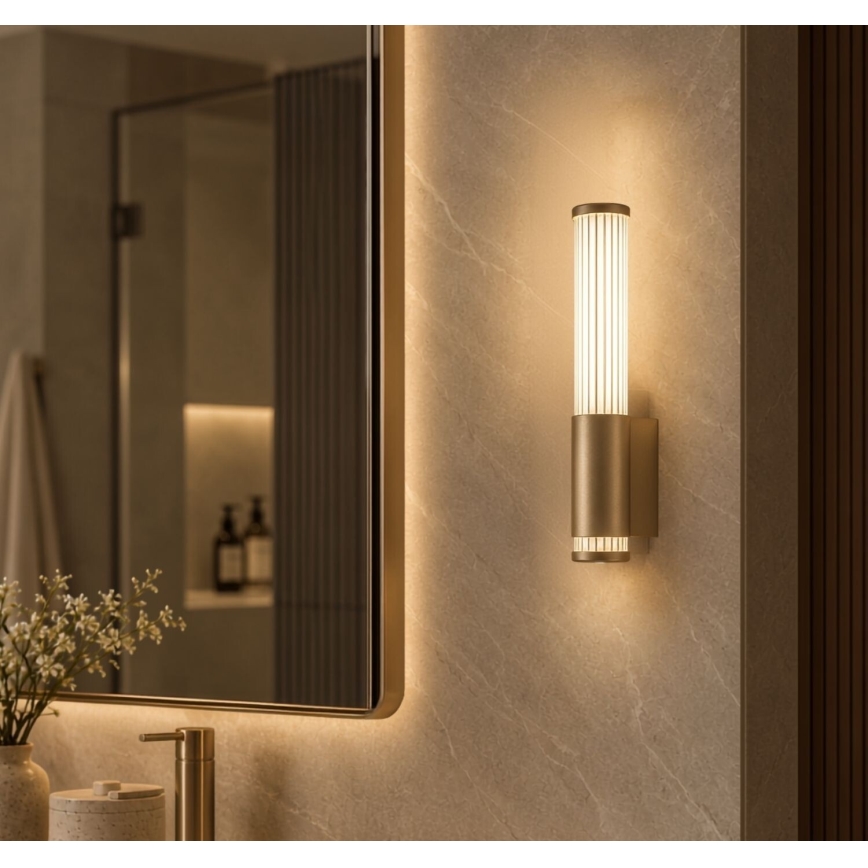 Rabalux - LED Koupelnové nástěnné svítidlo LED/6W/230V IP44 zlatá