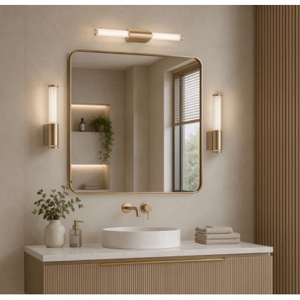 Rabalux - LED Koupelnové nástěnné svítidlo LED/6W/230V IP44 zlatá