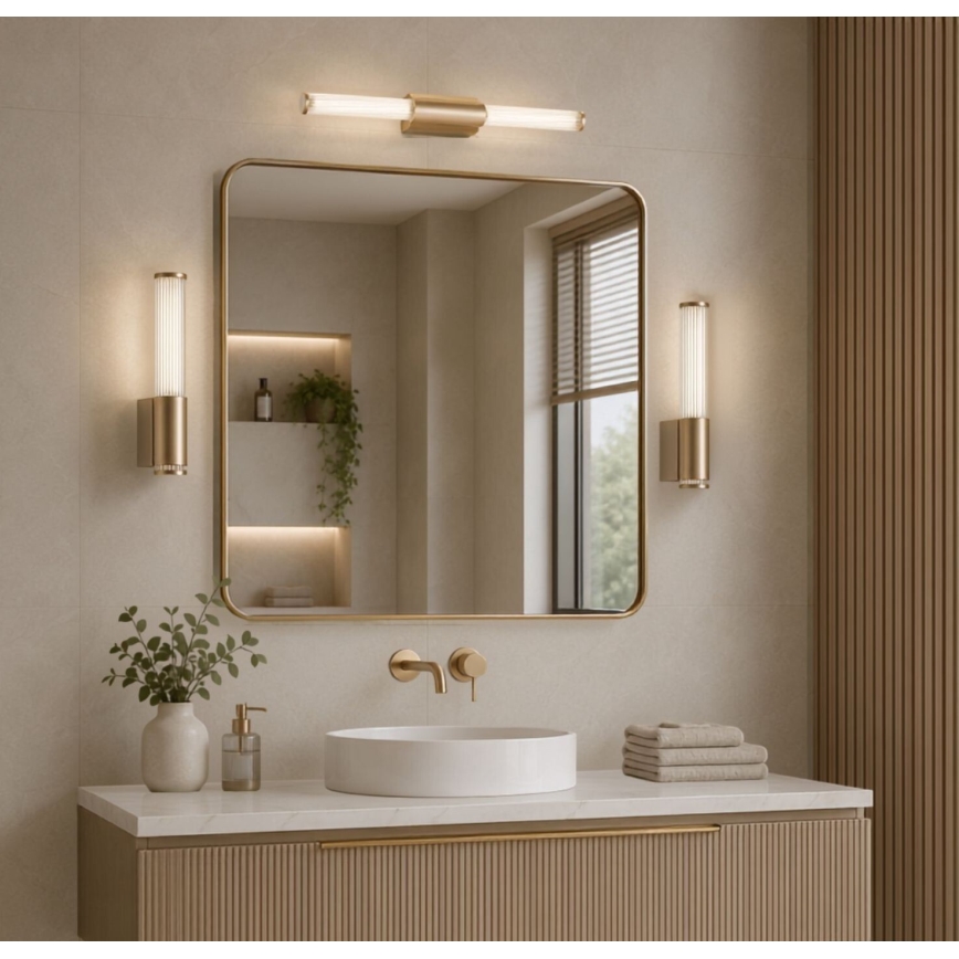 Rabalux - LED Koupelnové nástěnné svítidlo LED/6W/230V IP44 zlatá
