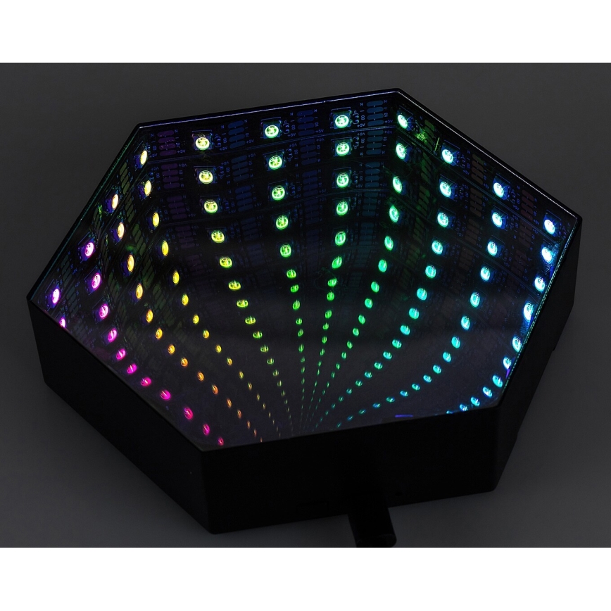 Rabalux - LED RGB Stmívatelná stolní lampa LED/1W/5V/3xAA + dálkové ovládání