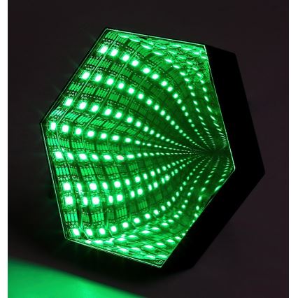 Rabalux - LED RGB Stmívatelná stolní lampa LED/1W/5V/3xAA + dálkové ovládání