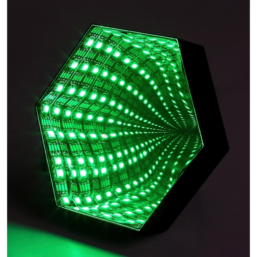 Rabalux - LED RGB Stmívatelná stolní lampa LED/1W/5V/3xAA + dálkové ovládání