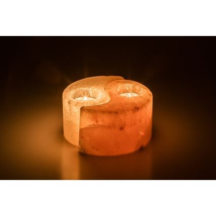 Rabalux - Solná lampa - svícen oranžová/bílá