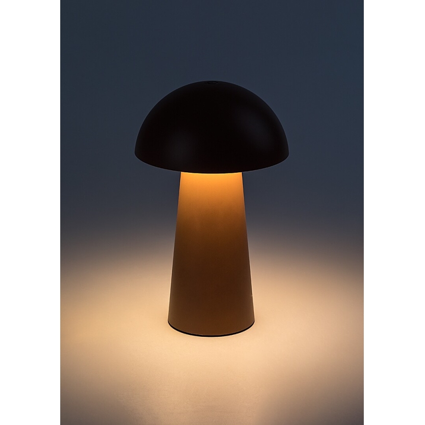 Rabalux - LED Stmívatelná dotyková nabíjecí venkovní lampa LED/1,5W/5V IP44 1200 mAh USB hnědá