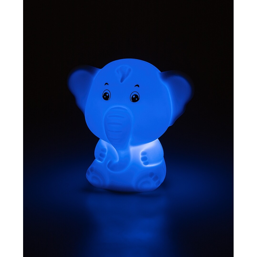 Rabalux - LED RGB Dotykové noční světlo LED/0,05W/1xCR2032 slon