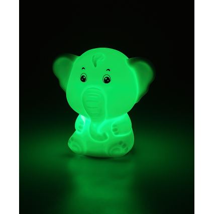 Rabalux - LED RGB Dotykové noční světlo LED/0,05W/1xCR2032 slon