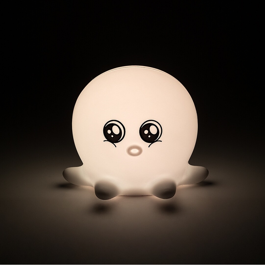 Rabalux - LED RGB Dotykové noční světlo LED/0,05W/1xCR2032 chobotnice