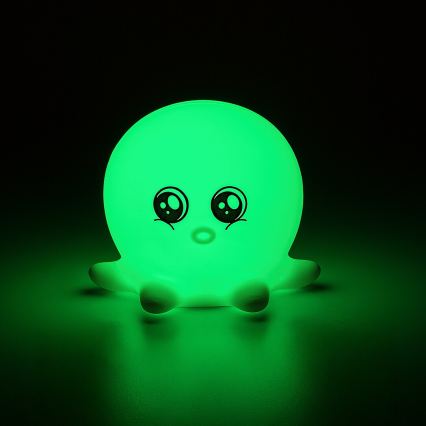 Rabalux - LED RGB Dotykové noční světlo LED/0,05W/1xCR2032 chobotnice