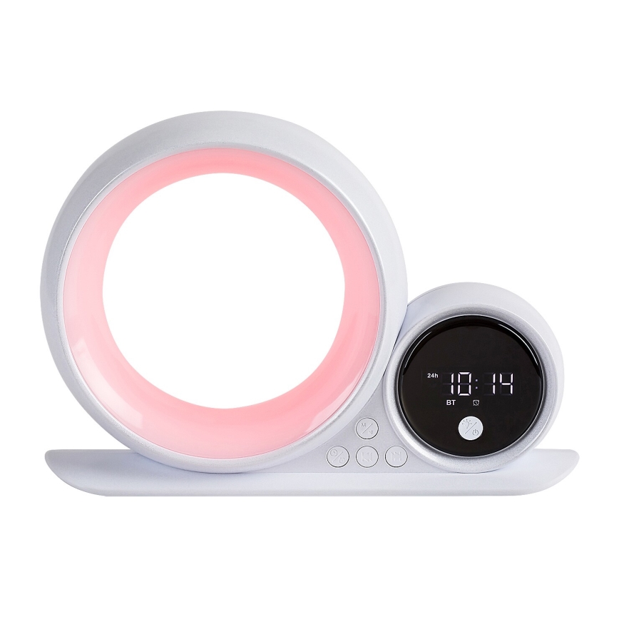 Rabalux - LED RGB Stolní lampa s reproduktorem LED/5W/230V