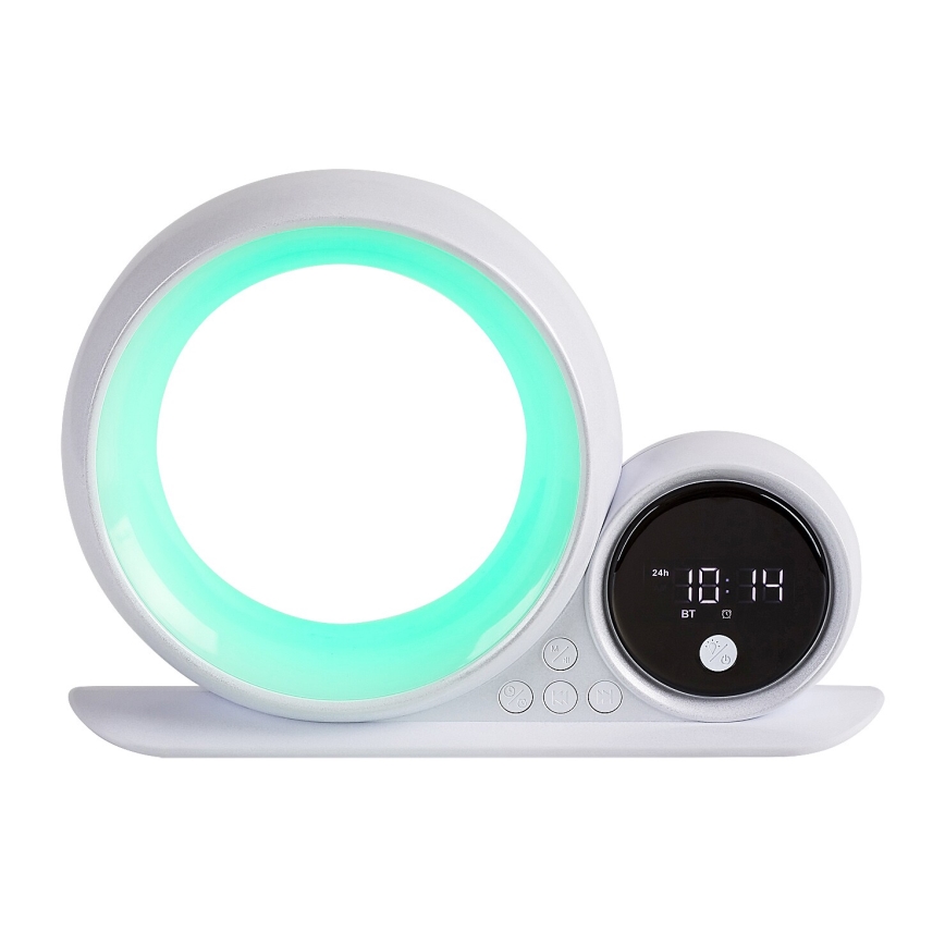 Rabalux - LED RGB Stolní lampa s reproduktorem LED/5W/230V