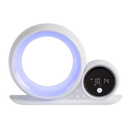Rabalux - LED RGB Stolní lampa s reproduktorem LED/5W/230V