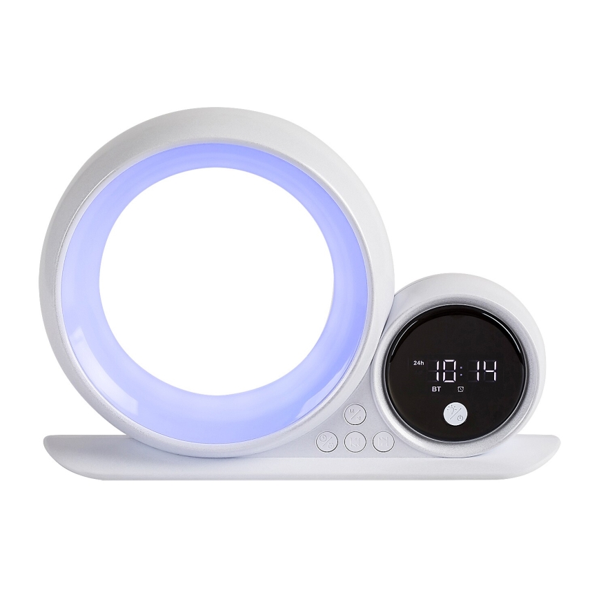 Rabalux - LED RGB Stolní lampa s reproduktorem LED/5W/230V