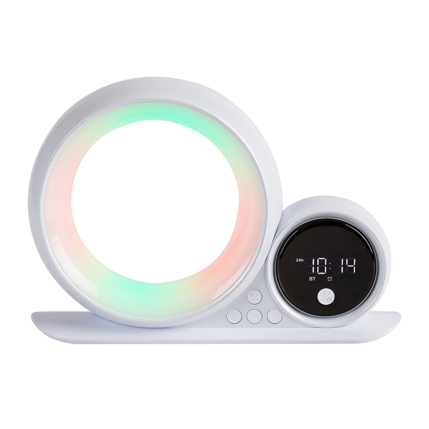 Rabalux - LED RGB Stolní lampa s reproduktorem LED/5W/230V