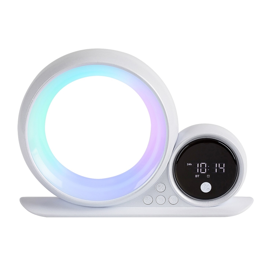 Rabalux - LED RGB Stolní lampa s reproduktorem LED/5W/230V