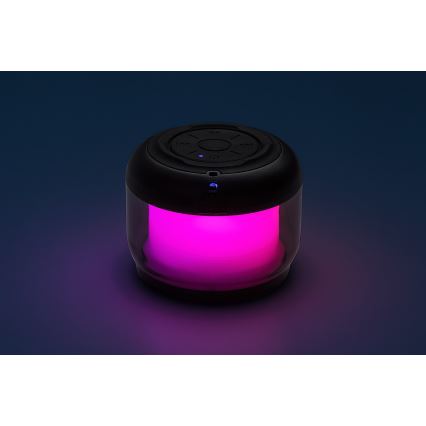 Rabalux - RGB Stolní lampa s reproduktorem RGB/3W/3,7V 500mAh
