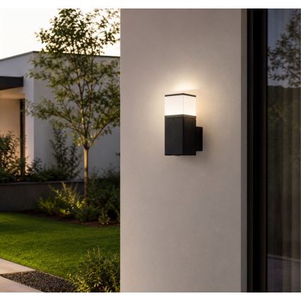 Rabalux - LED Venkovní nástěnné svítidlo se zásuvkou LED/10W/230V IP44