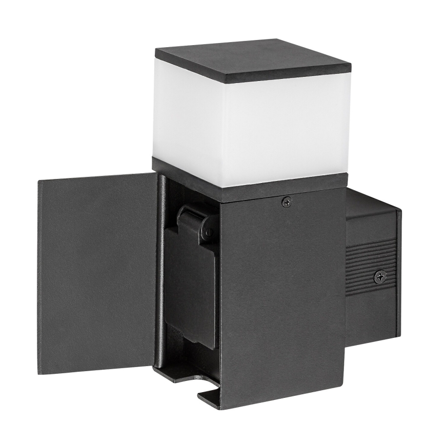 Rabalux - LED Venkovní nástěnné svítidlo se zásuvkou LED/10W/230V IP44
